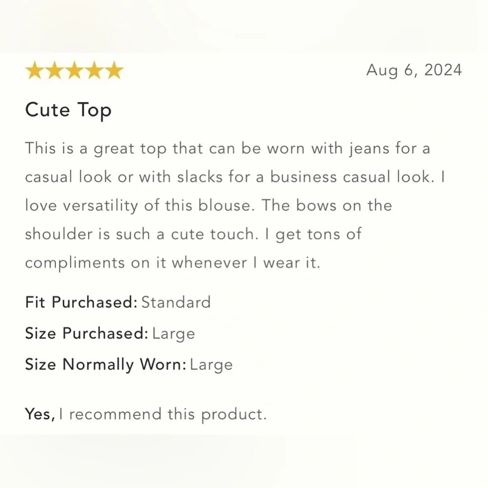 NWT Size XL - The Rafaela Bow-Tie Tank by Maeve - Picture 8 of 16